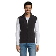 Vue NORWAY GILET POLAIRE UNISEX - Norway de couleur noir| Krokrodeal