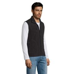 Vue NORWAY GILET POLAIRE UNISEX - Norway de couleur noir| Krokrodeal