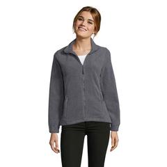 Vue NORTH WOMEN VESTE POLAIRE - North women de couleur gris| Krokrodeal