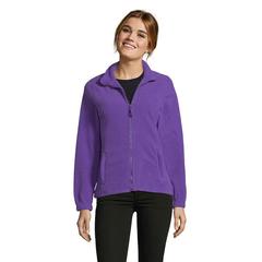 Vue NORTH WOMEN VESTE POLAIRE - North women de couleur violet| Krokrodeal