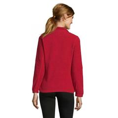 Vue NORTH WOMEN VESTE POLAIRE - North women de couleur rouge| Krokrodeal
