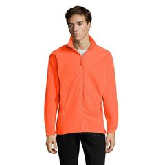 Vue NORTH MEN jacket - North de couleur orange| Krokrodeal