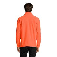 Vue NORTH MEN jacket - North de couleur orange| Krokrodeal