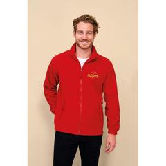 Vue NORTH MEN jacket - North de couleur orange| Krokrodeal