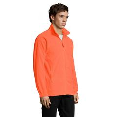 Vue NORTH MEN jacket - North de couleur orange| Krokrodeal