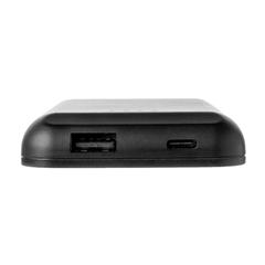Vue Powerbank 5000 mAh avec chargeur magnétique sans fil 5W de couleur noir| Krokrodeal