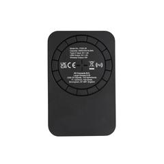 Vue Powerbank 5000 mAh avec chargeur magnétique sans fil 5W de couleur noir| Krokrodeal