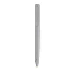 Vue Mini stylo en ABS recyclé certifié GRS Pocketpal de couleur gris| Krokrodeal