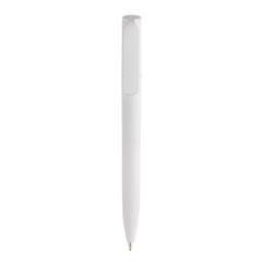 Vue Mini stylo en ABS recyclé certifié GRS Pocketpal de couleur blanc| Krokrodeal