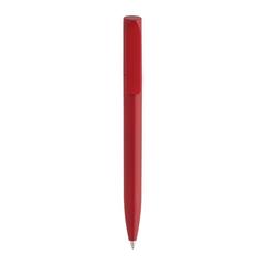 Vue Mini stylo en ABS recyclé certifié GRS Pocketpal de couleur rouge| Krokrodeal