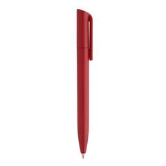 Vue Mini stylo en ABS recyclé certifié GRS Pocketpal de couleur rouge| Krokrodeal