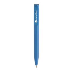 Vue Mini stylo en ABS recyclé certifié GRS Pocketpal de couleur bleu| Krokrodeal