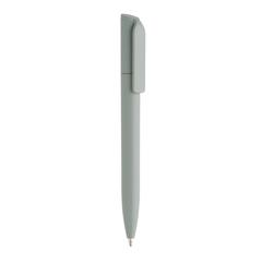 Vue Mini stylo en ABS recyclé certifié GRS Pocketpal de couleur vert| Krokrodeal