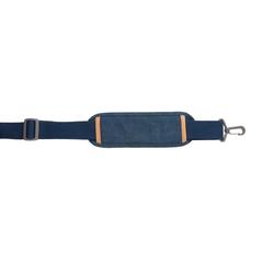 Vue Sac weekend en toile de couleur bleu| Krokrodeal