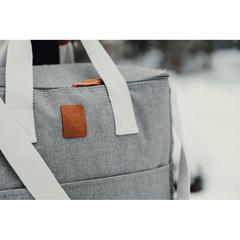 Vue VINGA Panier isotherme Sortino de couleur gris| Krokrodeal