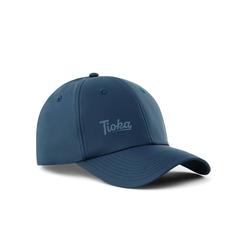 Vue VINGA Casquette en rPET recyclé AWARE™ Baltimore de couleur bleu| Krokrodeal