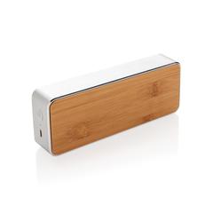 Vue Enceinte 3W avec bambou Nevada de couleur gris| Krokrodeal