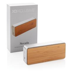 Vue Enceinte 3W avec bambou Nevada de couleur gris| Krokrodeal