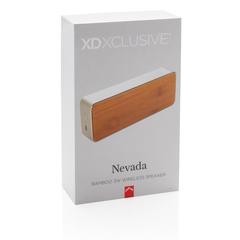 Vue Enceinte 3W avec bambou Nevada de couleur gris| Krokrodeal