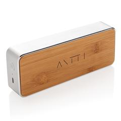 Vue Enceinte 3W avec bambou Nevada de couleur gris| Krokrodeal