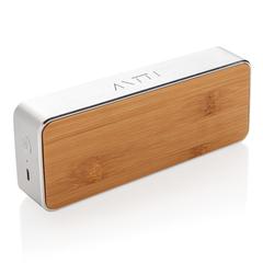 Vue Enceinte 3W avec bambou Nevada de couleur gris| Krokrodeal