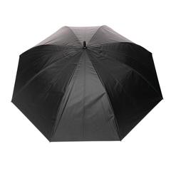 Vue Parapluie 27" rPET bi couleur ouverture auto Impact AWARE™ de couleur gris| Krokrodeal