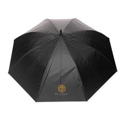 Vue Parapluie 27" rPET bi couleur ouverture auto Impact AWARE™ de couleur gris| Krokrodeal