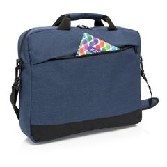 Vue Sac pour ordinateur portable 15” Trend de couleur bleu| Krokrodeal