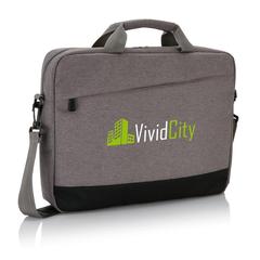Vue Sac pour ordinateur portable 15” Trend de couleur gris| Krokrodeal