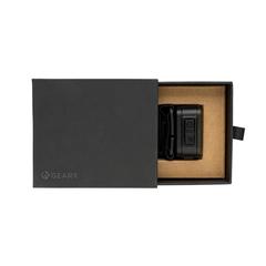 Vue Lampe torche frontale en ABS recyclé RCS Gear X de couleur gris| Krokrodeal