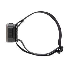 Vue Lampe torche frontale en ABS recyclé RCS Gear X de couleur gris| Krokrodeal
