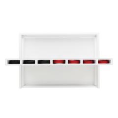 Vue Jeu de Puissance 4 en bois de couleur blanc| Krokrodeal