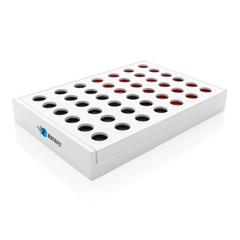 Vue Jeu de Puissance 4 en bois de couleur blanc| Krokrodeal