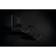 Vue Portefeuille anti RFID de couleur noir| Krokrodeal