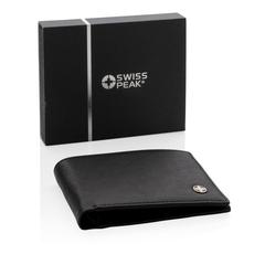 Vue Portefeuille anti RFID de couleur noir| Krokrodeal