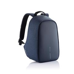 Vue Sac à dos antivol Bobby Hero Small de couleur bleu| Krokrodeal