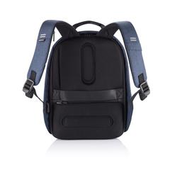 Vue Sac à dos antivol Bobby Hero Small de couleur bleu| Krokrodeal