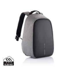 Vue Sac à dos antivol Bobby Hero Small de couleur gris| Krokrodeal