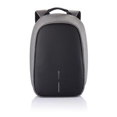 Vue Sac à dos antivol Bobby Hero Small de couleur gris| Krokrodeal