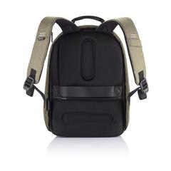 Vue Sac à dos antivol Bobby Hero Small de couleur vert| Krokrodeal