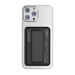 Vue Powerbank 5000mAh en plastique recyclé RCS Urban V Los Altos de couleur noir| Krokrodeal