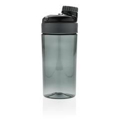 Vue Bouteille étanche avec écouteurs sans fil de couleur gris| Krokrodeal