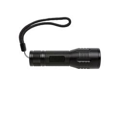 Vue Lampe torche CREE 3 W medium de couleur noir| Krokrodeal