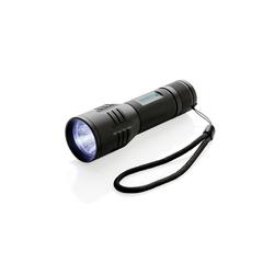 Vue Lampe torche CREE 3 W medium de couleur noir| Krokrodeal