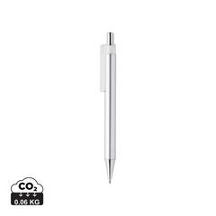 Vue Stylo X8 finition métallique de couleur gris| Krokrodeal