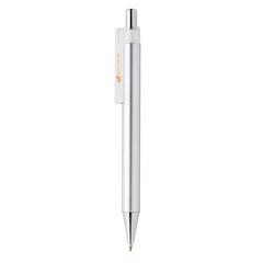 Vue Stylo X8 finition métallique de couleur gris| Krokrodeal