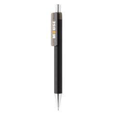Vue Stylo X8 finition métallique de couleur noir| Krokrodeal