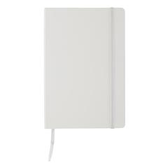 Vue Carnet A5 à couverture rigide de couleur blanc| Krokrodeal