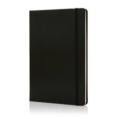 Vue Carnet A5 à couverture rigide de couleur noir| Krokrodeal