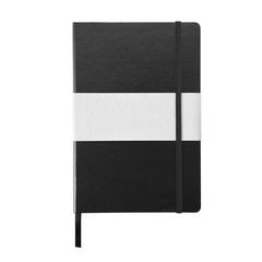 Vue Carnet A5 à couverture rigide de couleur noir| Krokrodeal